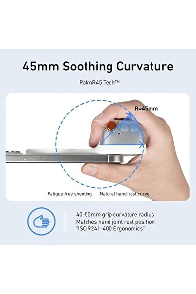 Tradeo Magnetic Water Bottle with Phone Stand, MagSafe Compatible, iPhone 12+ Compatible, White