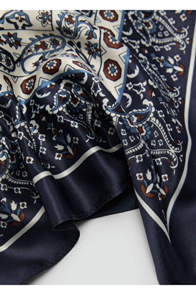 MANGO Woman Paisley desenli şal