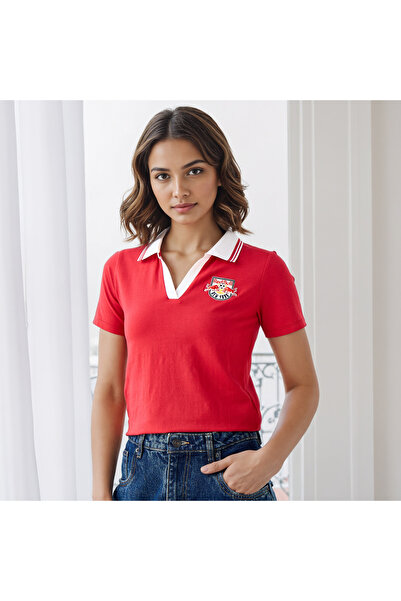 SP Characters The New York Red Bulls Logo Embroidered Polo T-shirt