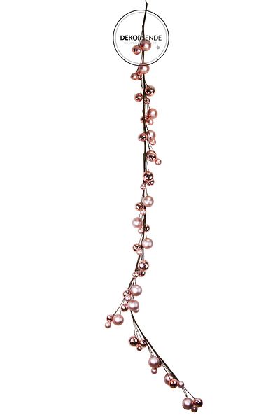 Dekorsende Christmas Ornament Bulk Pendant Lamp Garland Pink 180 cm