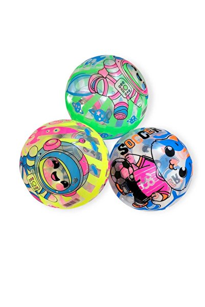 football كرات لعب للأطفال برسومات كرتونية مرحة – ألوان زاهية وتصاميم ممتعة