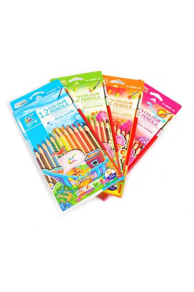 Arhi Design Yalong water-soluble colored pencils, 12 pcs