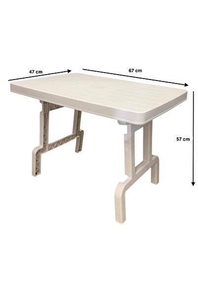 AKAL PLAST Büyük Boy Katlanır Masa 67x47x57