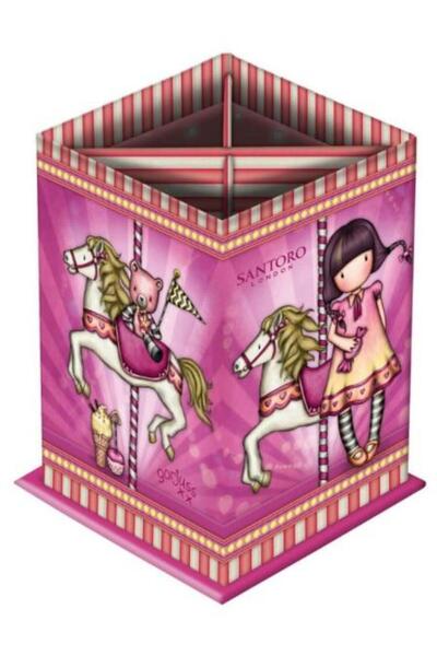 Santoro Gorjuss Carousel writing instrument holder