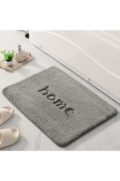 Elindor HOME Bath Mat, Memory Foam, Absorbent, Anti-Slip, 50×80 cm, White