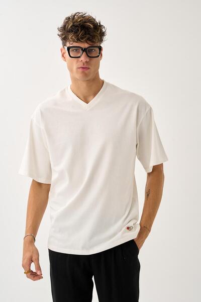 ALEXANDERGARDI V-neck Oversize T-shirt