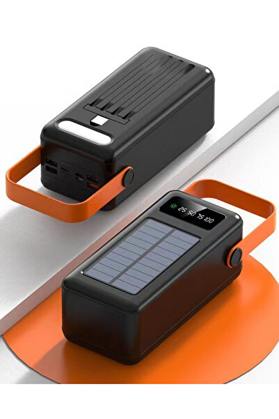 XİRA 80.000 mAh Solar Powerbank – Güneş Enerjili Taşınabilir Şarj Cihazı | Hı...