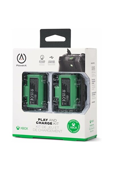 Powera Rechargeable Battery, Play & Charge Kit, Xbox Series X, S, Xbox One