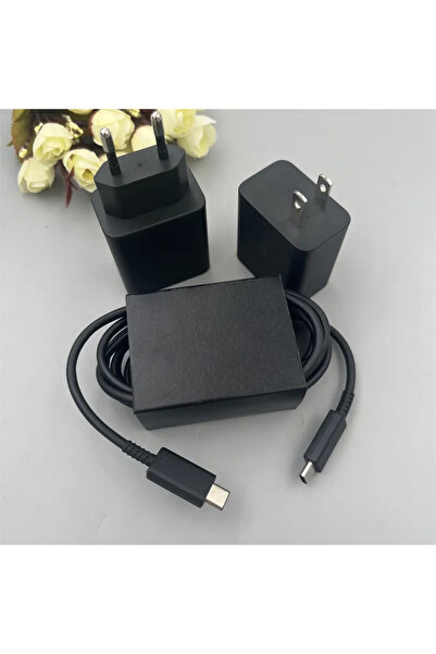 Generic P-T4510 45W GaN Super Fast Charger Kit with 5A Type-C Cable - US/EU Plug for Galaxy Phones