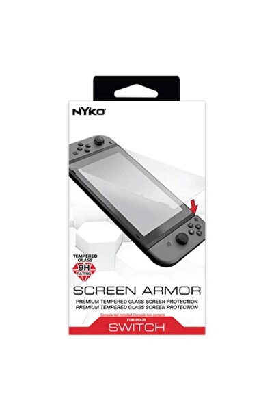 Nyko Protector de ecran NSW, Nyko, sticlă securizată 9H, oleofob, șervețele d...