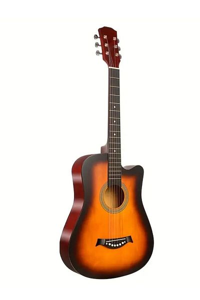 MegArya Acoustic Guitar 38 Inch 3TS