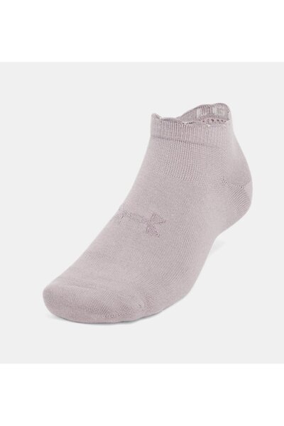 Under Armour جوارب منخفضة للجنسين من UA Essential مكونة من 3 قطع 1382958-009