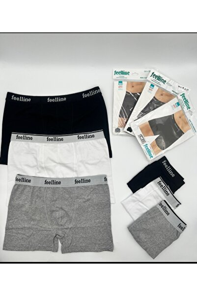 Feelline Erkek Likralı Boxer