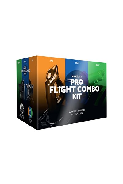 MaxxTech Kit Maxx Tech Pro Flight Combo pentru PS4/PC/XBOX