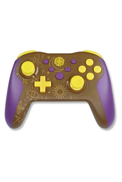 SteelPower Controller Wireless Adventure Magic for NSW, Brown/Yellow/Purple