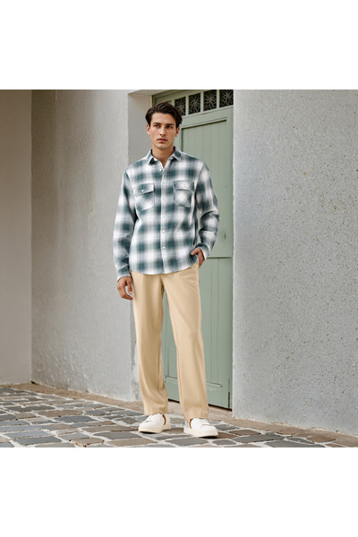 Lee Cooper Regular Fit Checked Shirt