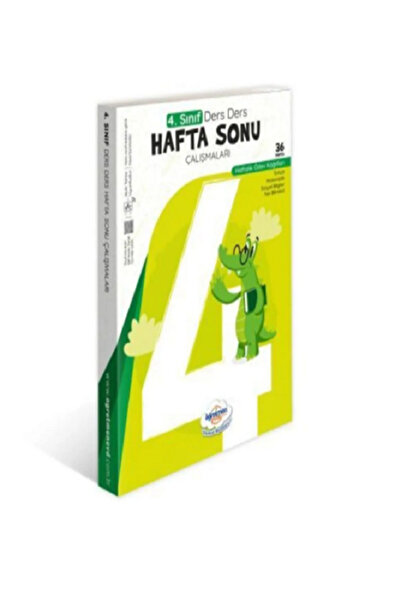 öğretmen evde 4. Sınıf Hafta Sonu Çalışmaları Kitabı - 2023