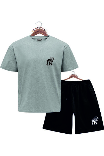 HOFFNUNG Unisex Men/Women Crew Neck American Hat New Printed Bottom Top Tracksuit Suit