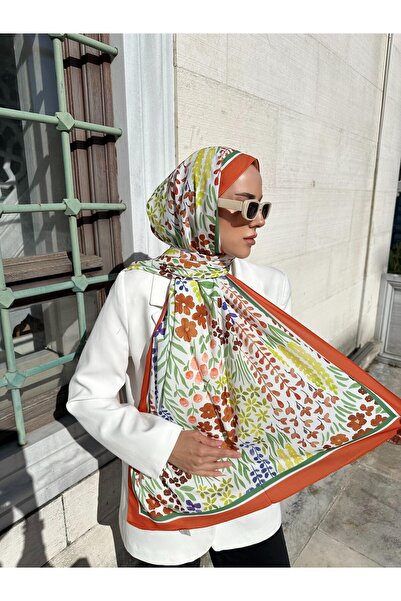 KUQOS Suluboya Desenli Şal