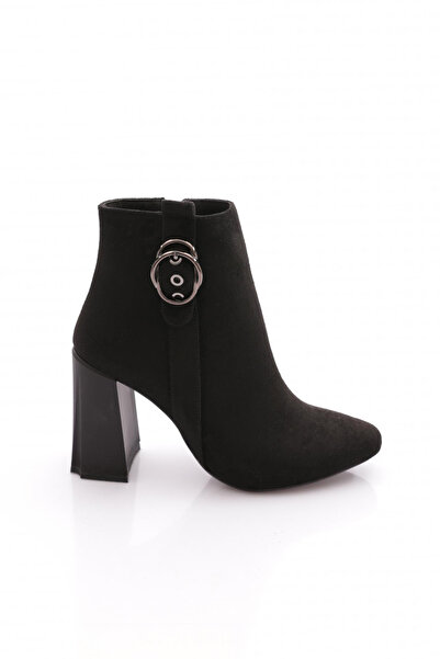 DGN 220 Kadin Aksesuarli Topuklu Bot