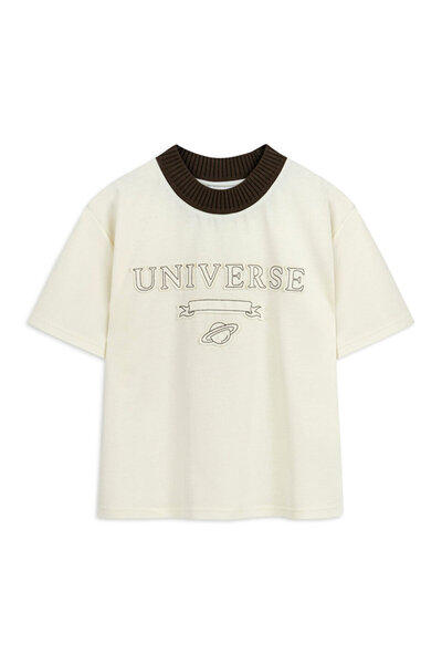 Twist SLOGAN PATCH'Lİ CROP T-SHIRT