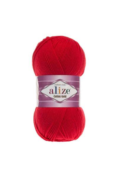 Alize 5 Pieces Cotton Gold 56 Turkey Yarn Set for Crocheting, Knitting, and DIY