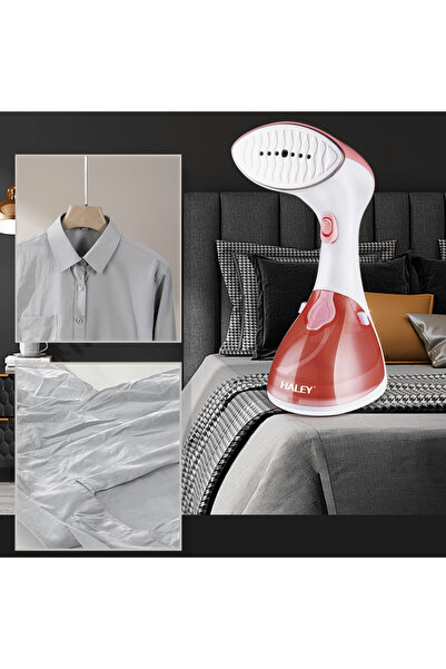 HALEY Fier de călcat vertical cu abur HY-314, 1500W, design compact, încălzire rapidă în 25 de secunde