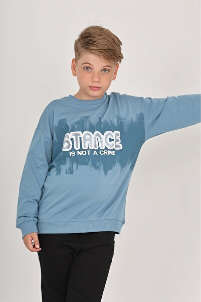 Toontoy Stance cu imprimeu Swea pentru băieți tricou