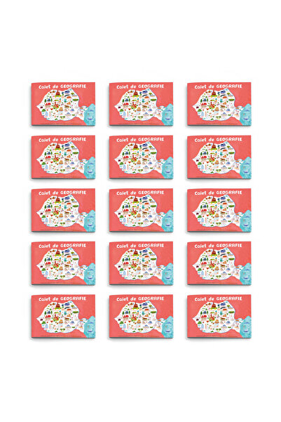 Katartis Pachet 15 caiete geografie, 24 file