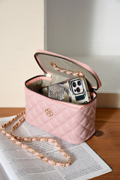 Ebitte Woman Bags Luxury and Stylish Knitted Chain Shoulder Bag with Embroidery