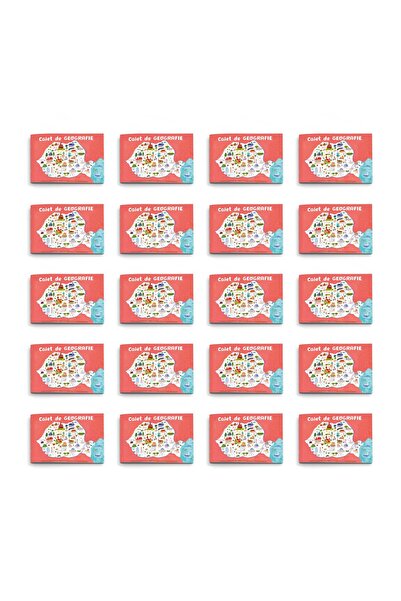 Katartis Pachet 20 caiete geografie, 24 file