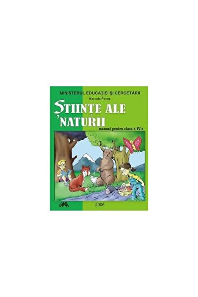 Editura Marcela Penes Stiinte ale naturii. Manual pentru clasa a IV-a, M