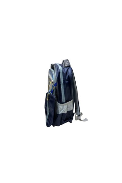 IQTENA Batman Kids’ Backpack – Dark Blue & Light Blue, Multi-Compartment School and Travel Bag