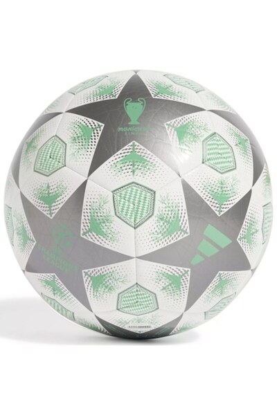 adidas Football Ball UCL Club 24/25, Size 5, Gray/Green