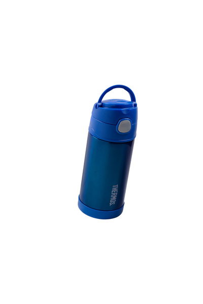 Thermos Funtainer Ss Children's Thermos Water Bottle with Straw 0.35 Liter Colorful