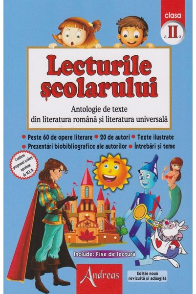 Editura Andreas Lecturile scolarului - clasa a II-a