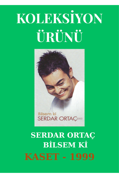 MARŞ MÜZİK YAPIM سيردار أورتاج – لو كنت أعلم – كاسيت – منتج مجموعة - 1999