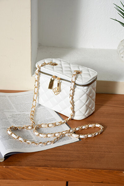 Ebitte Woman Bags Вишита розкішна та стильна сумка через плече з сітчастого ланцюжка