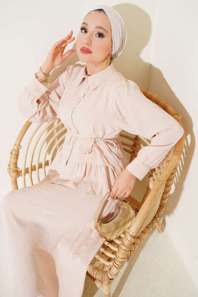 VOLT CLOTHİNG Ayrobin Rope Lace Skirt Double Suit