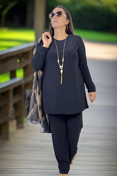 yagmurberen Stone Embroidered Shawl Collar Cut Chifon Jacket Cycling Collar Short Sleeve Bluse Waist Elastic Pants 3-Piece Set