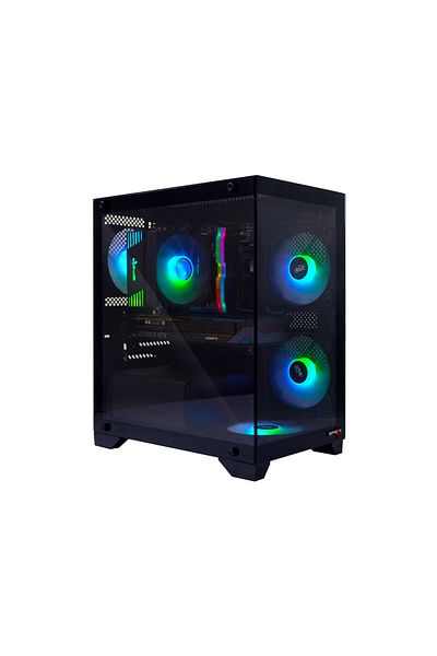 SPEARPC Spear Gaming PC i5-14400F, RTX 5060 8GB, 16GB DDR5, 1TB SSD, 600W, ARGB 4 Fans, Win 11 Pro