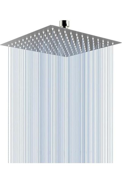 fitto High-Pressure Rain Shower Head by FITTO, 25.4cm, Polished Nickel Finish