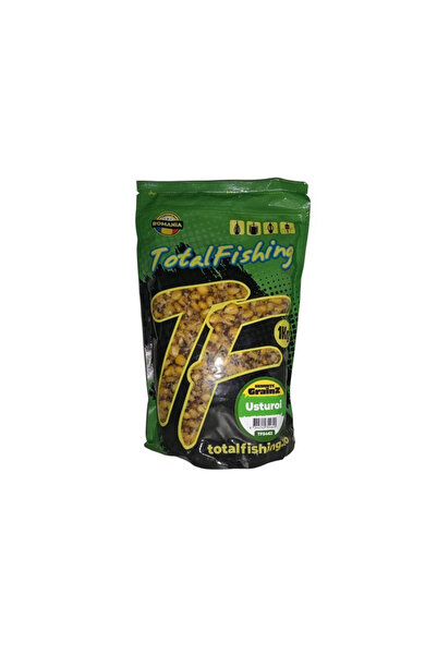 TotalFishing Porumb fiert cu seminte GrainZ, Usturoi, 1kg