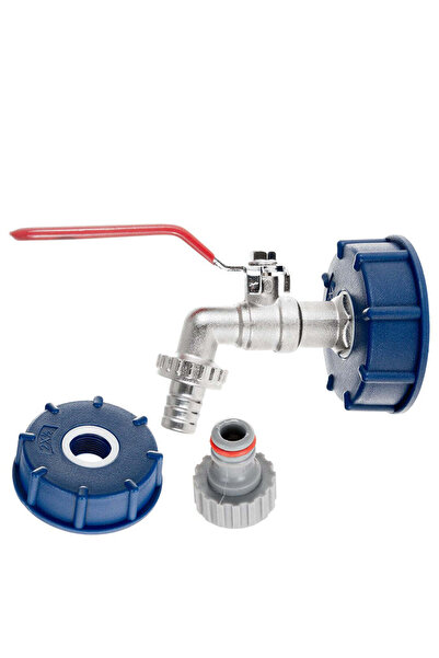 OMNIGENA Set robinet cu adaptor S60 x 6 si evacuare furtun, Geko G70180