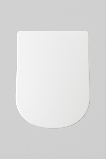 Saban Plastik Kare Soft Klozet Kapağı K2 – Dayanıklı, Hijyenik, Kolay Montajlı, (44x36 cm)