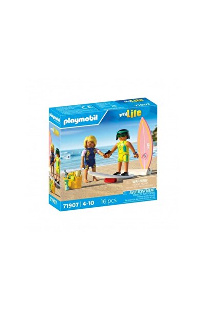 Playmobil Figurine Set, Surf Lessons