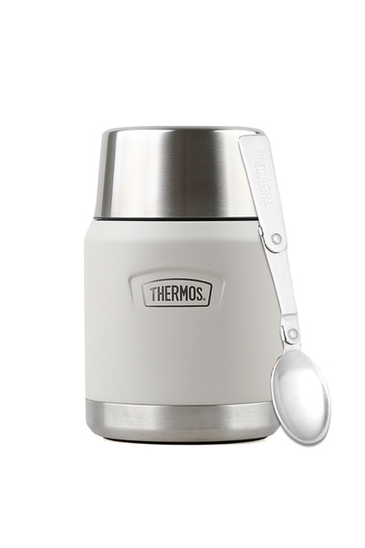Thermos Stainless Steel Hot Cold Insulated 0.47 Liter Food Thermos with Spoon Colorful
