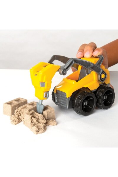 Kinetic Sand Set Kinetic Sand - Excavate and Demolish, 454g