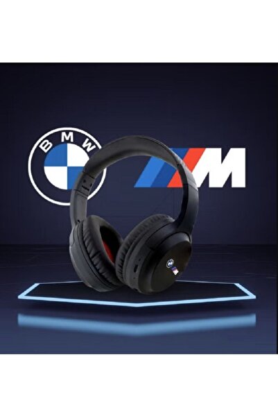 Troni BMW Wireless Over-Ear Headphones – Up to 30 Hours of Charging, with Noise-Canceling Microphone and Voice Assistant Support (Black)