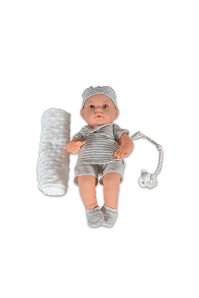 Moni Baby 41cm with Baby Grey blanket